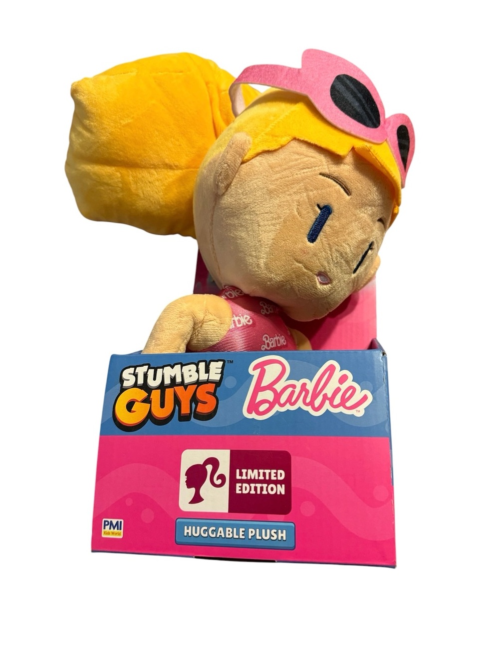 Barbie Yellow Hair Stumble Guys Limited Edition Plush